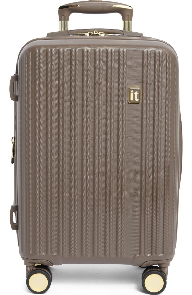 IT LUGGAGE Luxuriant 27-Inch Hardside Checked Expandable Spinner, Main, color, Falcon Haze