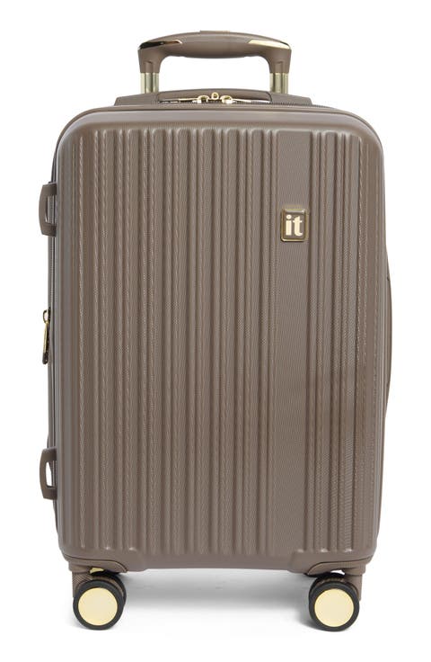 Luxuriant 27-Inch Hardside Checked Expandable Spinner