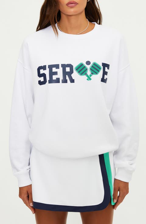 Devyn Oversize Cotton Sweatshirt