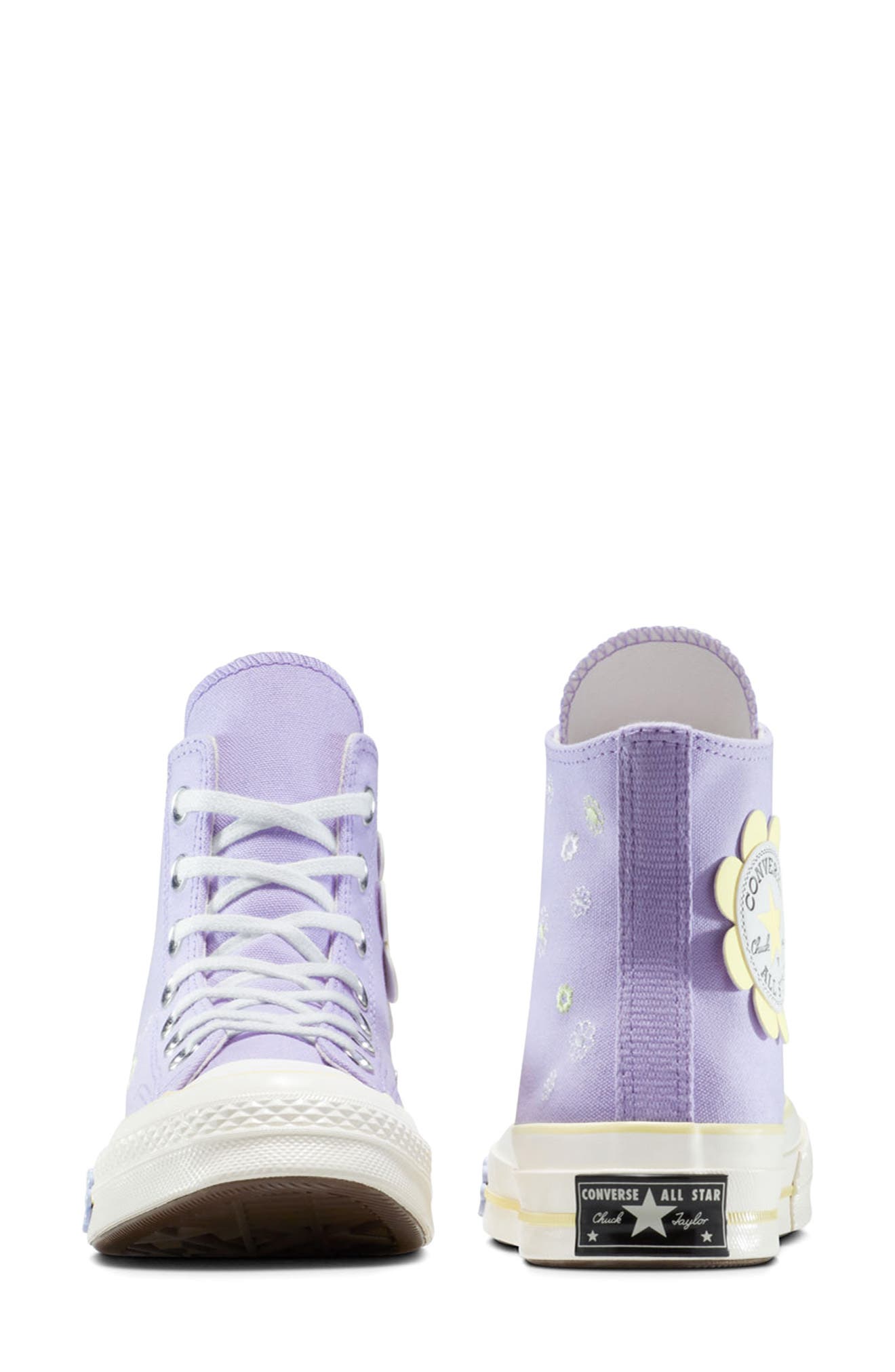 Converse Chuck 70 Canvas High Top Sneaker, Alternate, color, Violet Heat/ Egret