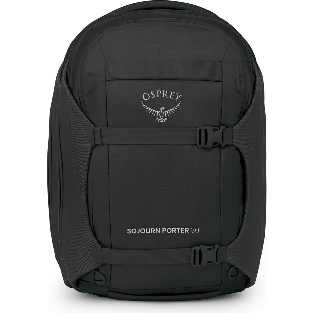Osprey Sojourn Porter 30-Liter Recycled Nylon Travel Pack in Black at Nordstrom