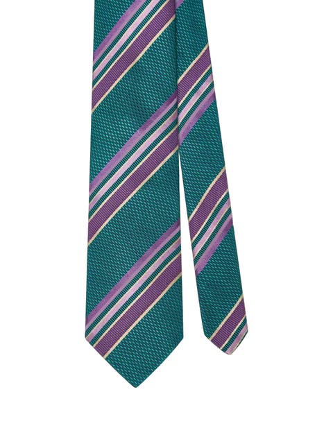 Deux Par Deux Socks Peacoat - Multi Stripe