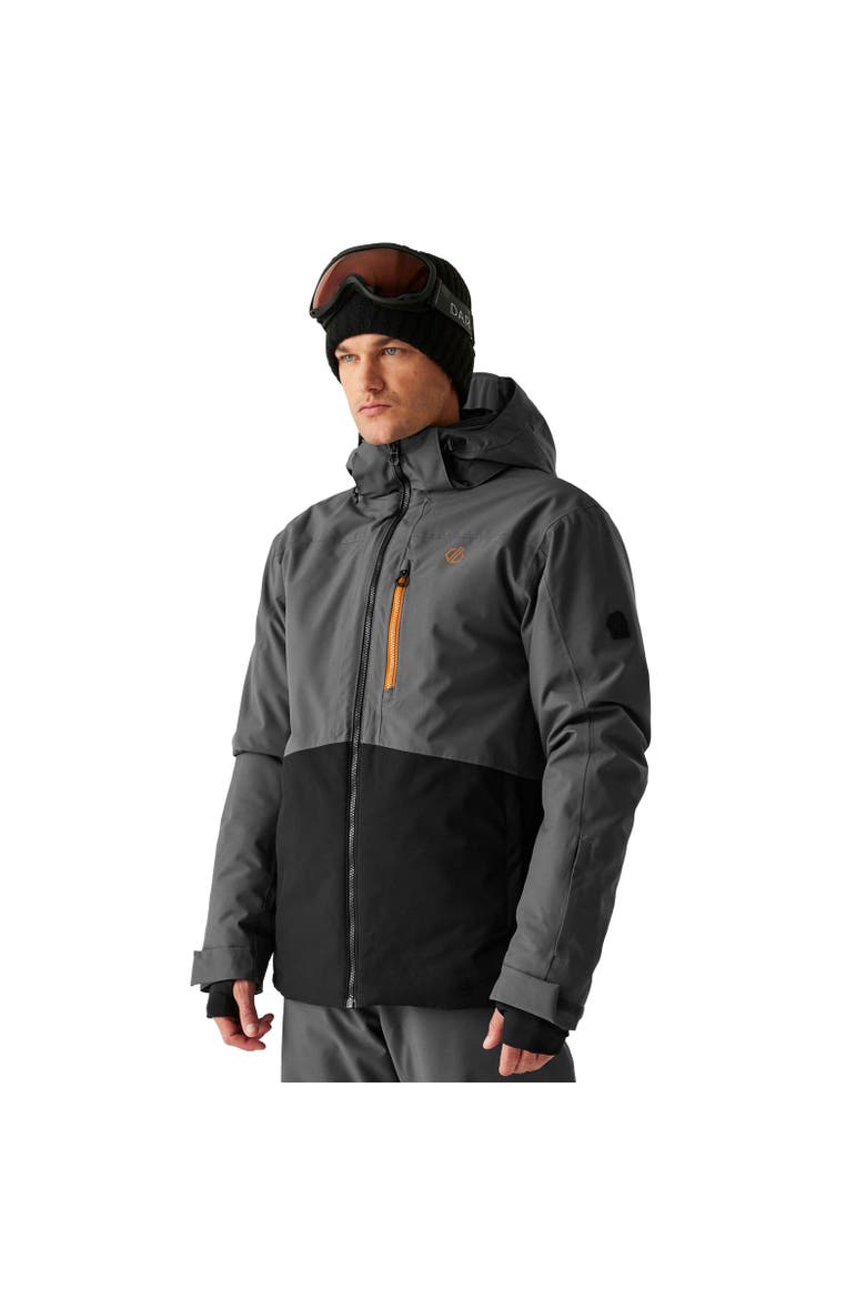 Edge Iii Ski Jacket, Alternate, color, Iron Gate and Black