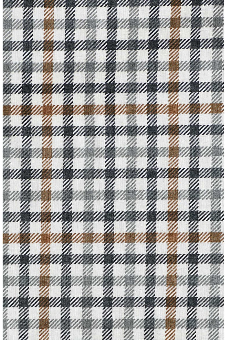 Griffin Plaid Cotton Percale Sheet Set, Alternate, color, WHITE MULTI
