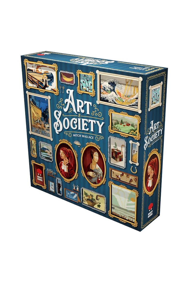 Art Society Collection Board Game, Ages 10+, Main, color, Multicolored