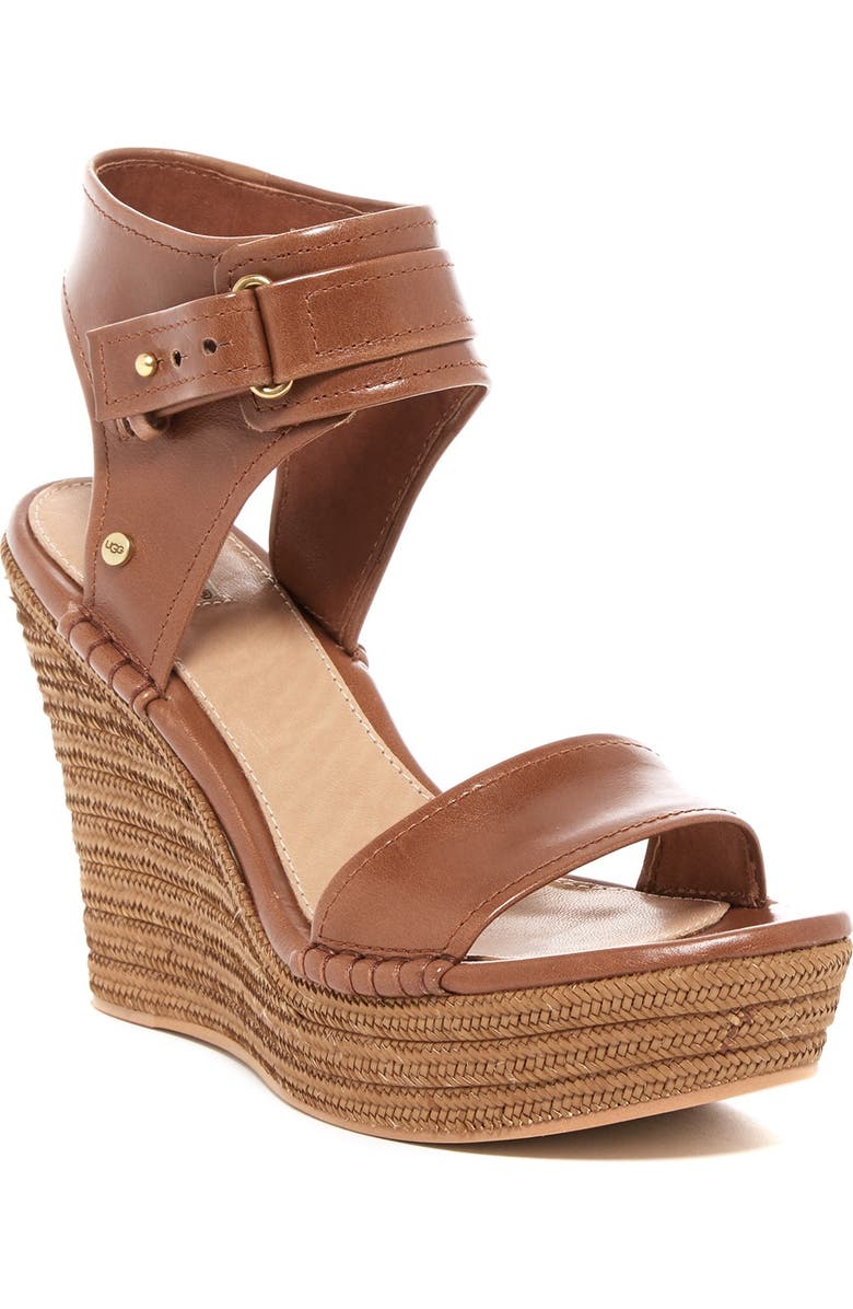 UGG<sup>®</sup> 'Maryanne' Wedge Sandal, Main, color,