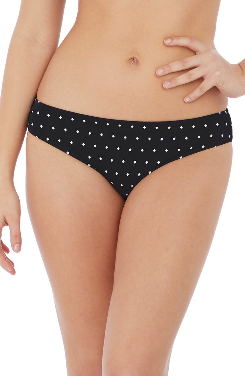 Freya Jewel Cove Bikini Bottoms, Main, color, Black