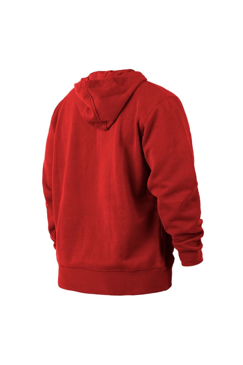 Men's New Era Red Washington Wizards 2021/22 City Edition Big & Tall Pullover Hoodie, Alternate, color, Red