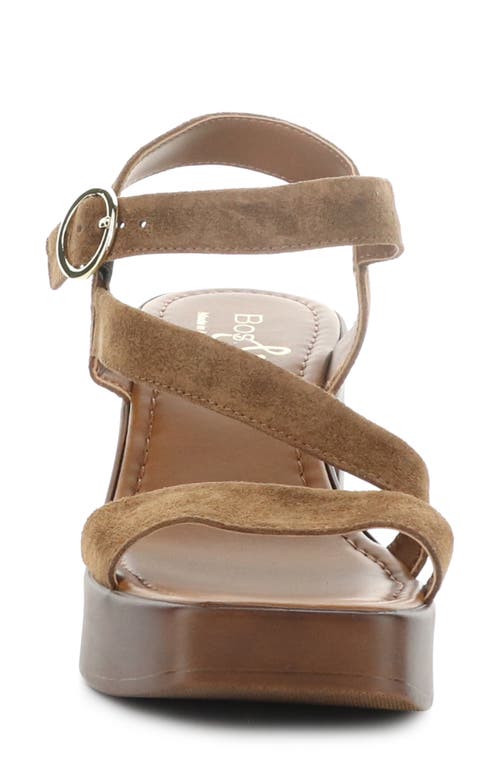 Bos. & Co. Veda Ankle Strap Platform Sandal