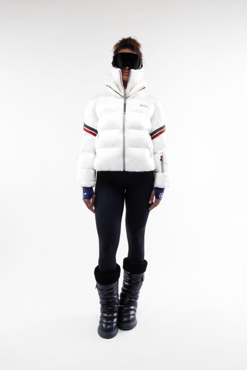 Malibu Ski Club Jumper Jacket In Animal Print
