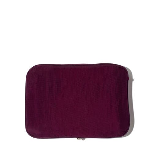 Baggallini 2 Medium / 1 Large Compression Packing Cubes Travel Set In Mulberry