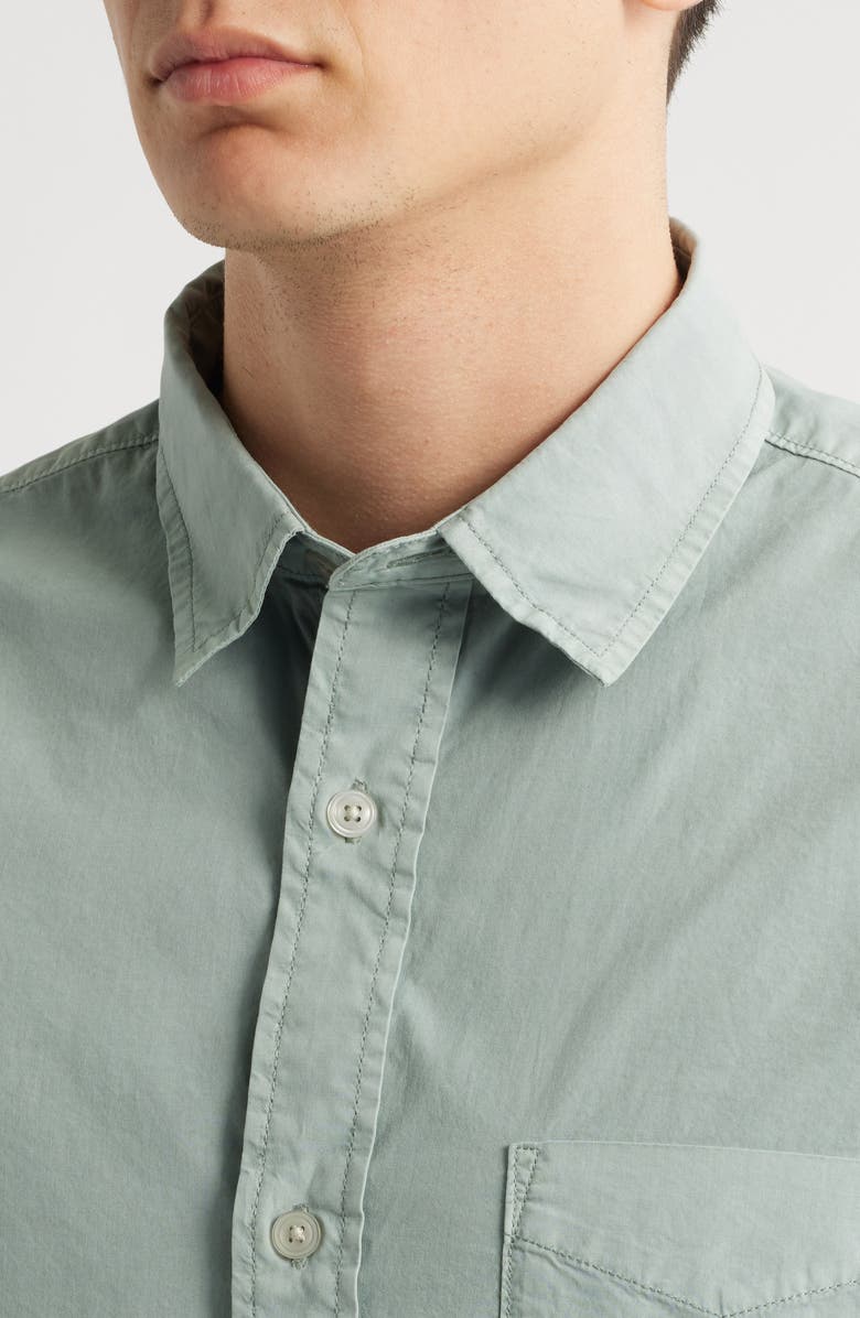 Treasure & Bond Lived In Cotton Button-Up Shirt, Alternate, color, 