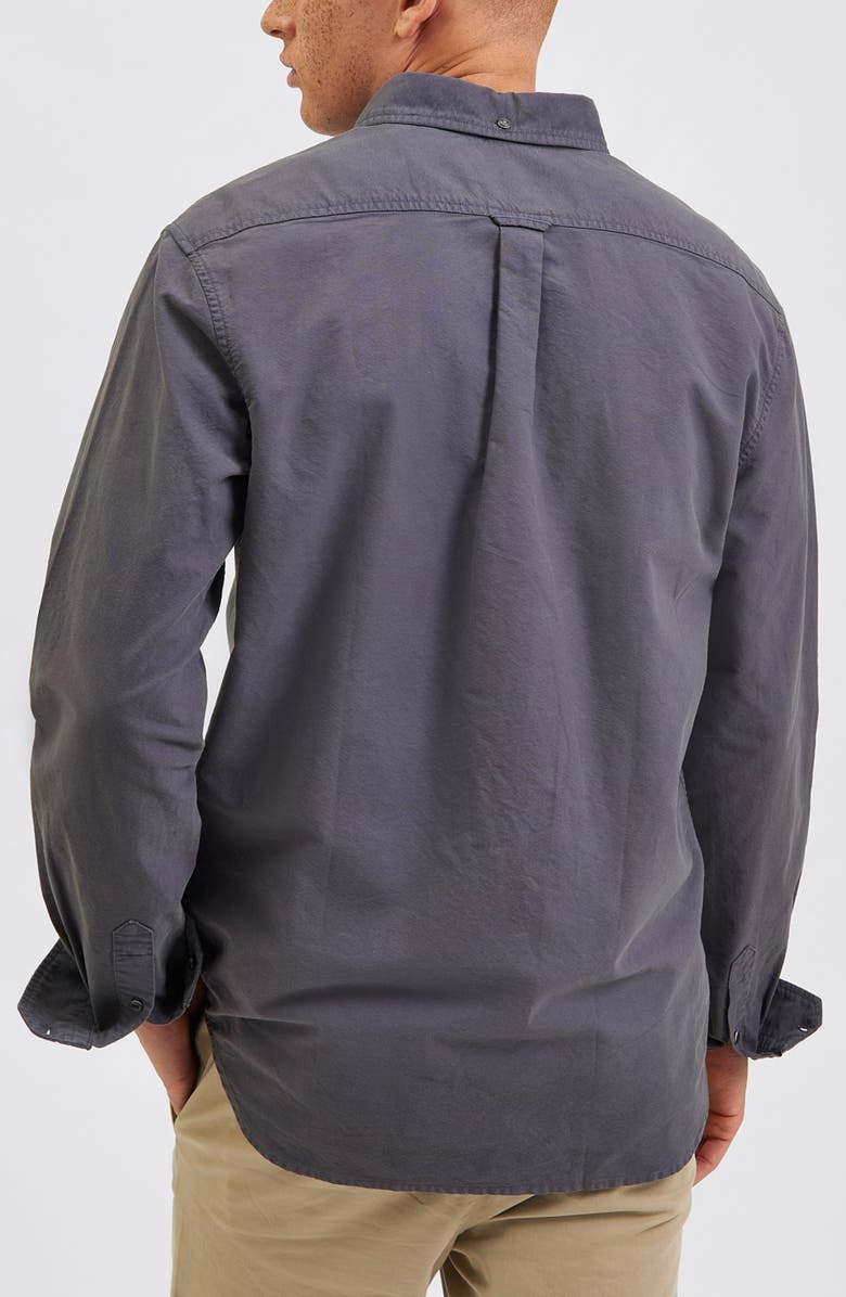 Ben Sherman Beatnik Garment Dyed Button-Down Shirt, Alternate, color, 