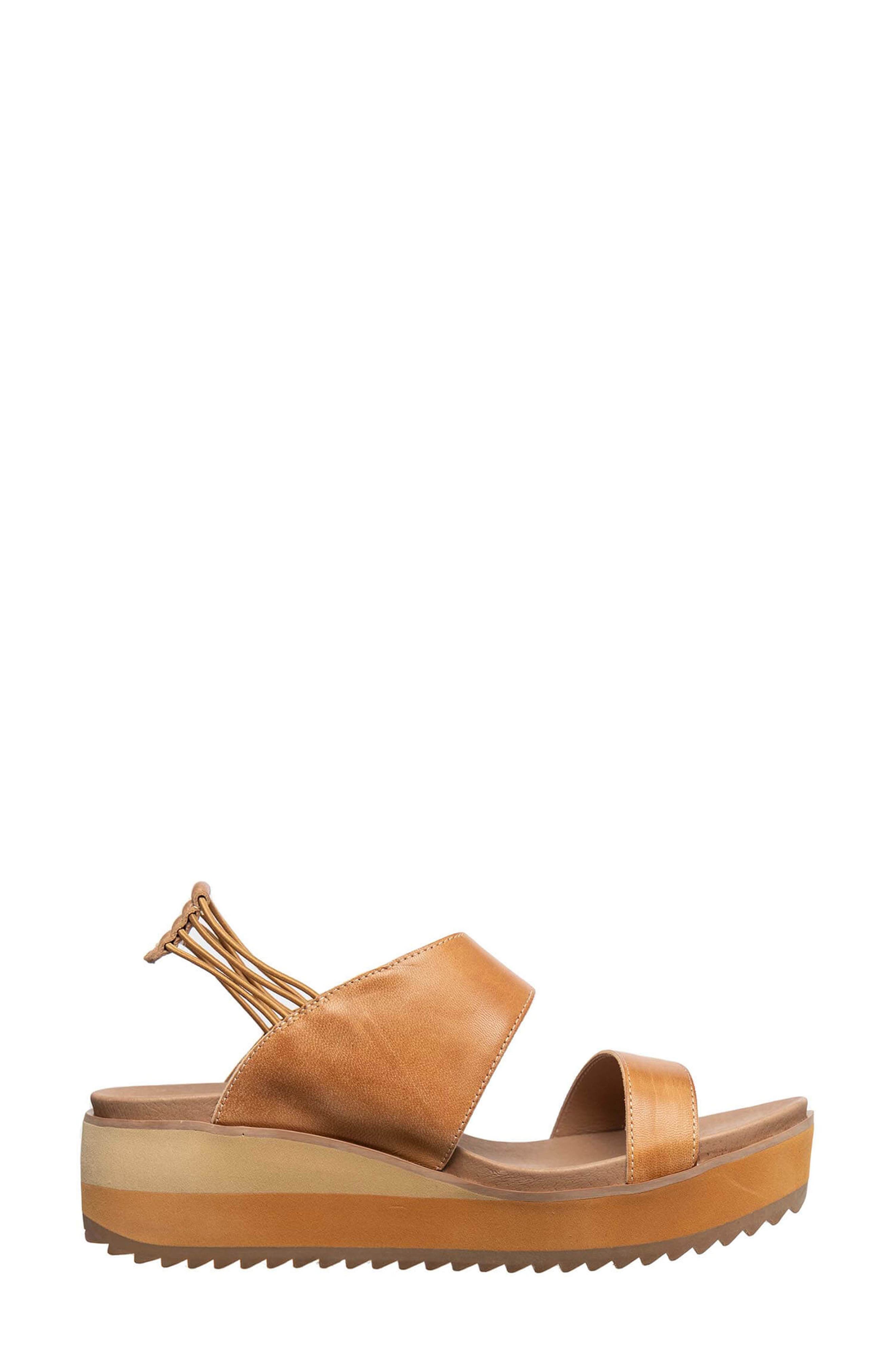 ANTELOPE Cachet Platform Wedge Sandal, Alternate, color, Taupe