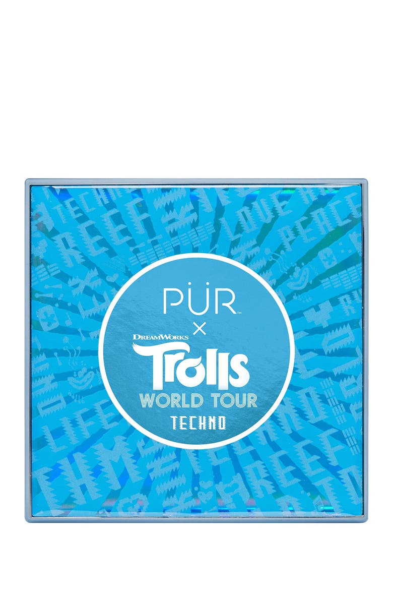 PUR MINERALS x TROLLS WORLD TOUR: Travel-Sized Pressed Pigments Palette - Techno, Alternate, color,