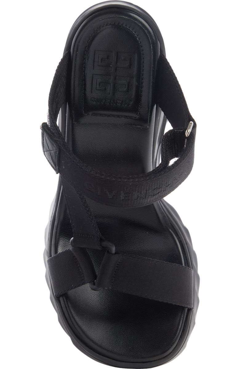 Givenchy Marshmallow Wedge Strappy Sandal, Alternate, color,