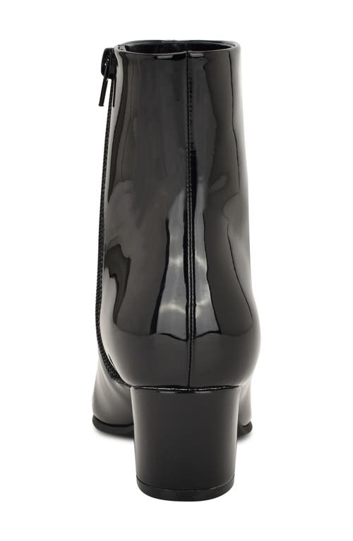 Nine West Serri Block Heel Bootie In Black
