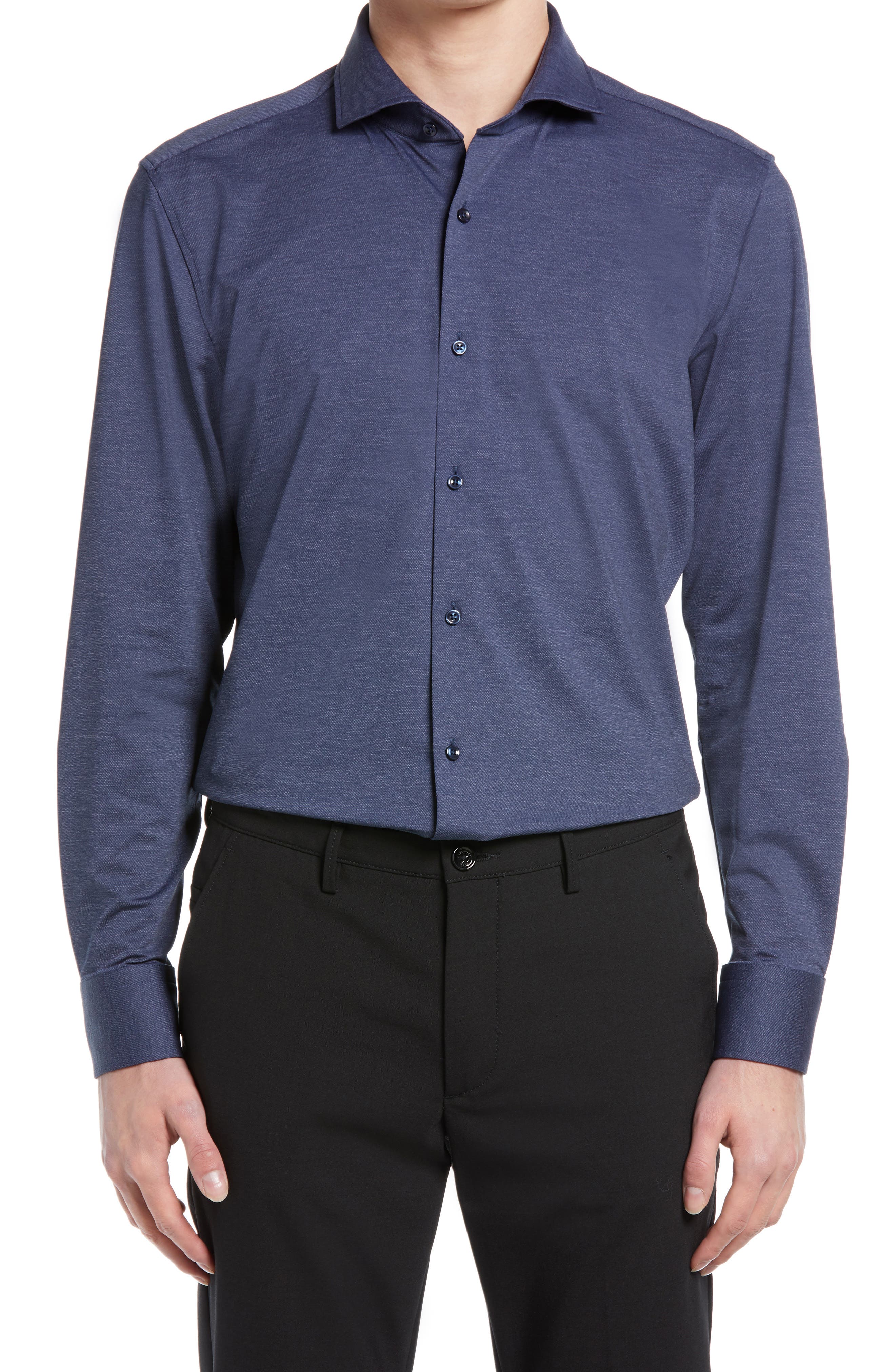 HUGO Jason Slim Fit Button-Up Dress Shirt (Men) | Nordstrom