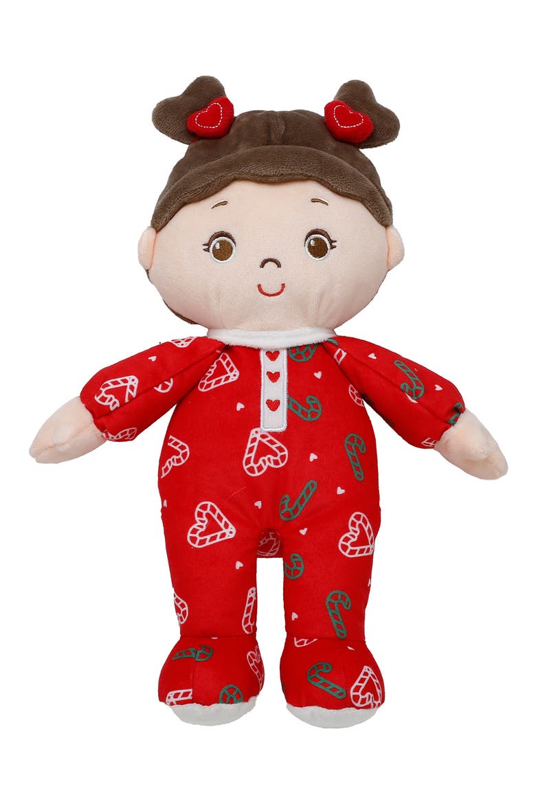 13-Inch Christmas Doll, Main, color, RED