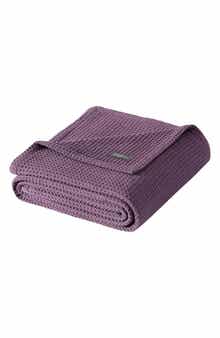 Eddie Bauer Premium Cotton Waffle Throw Blanket