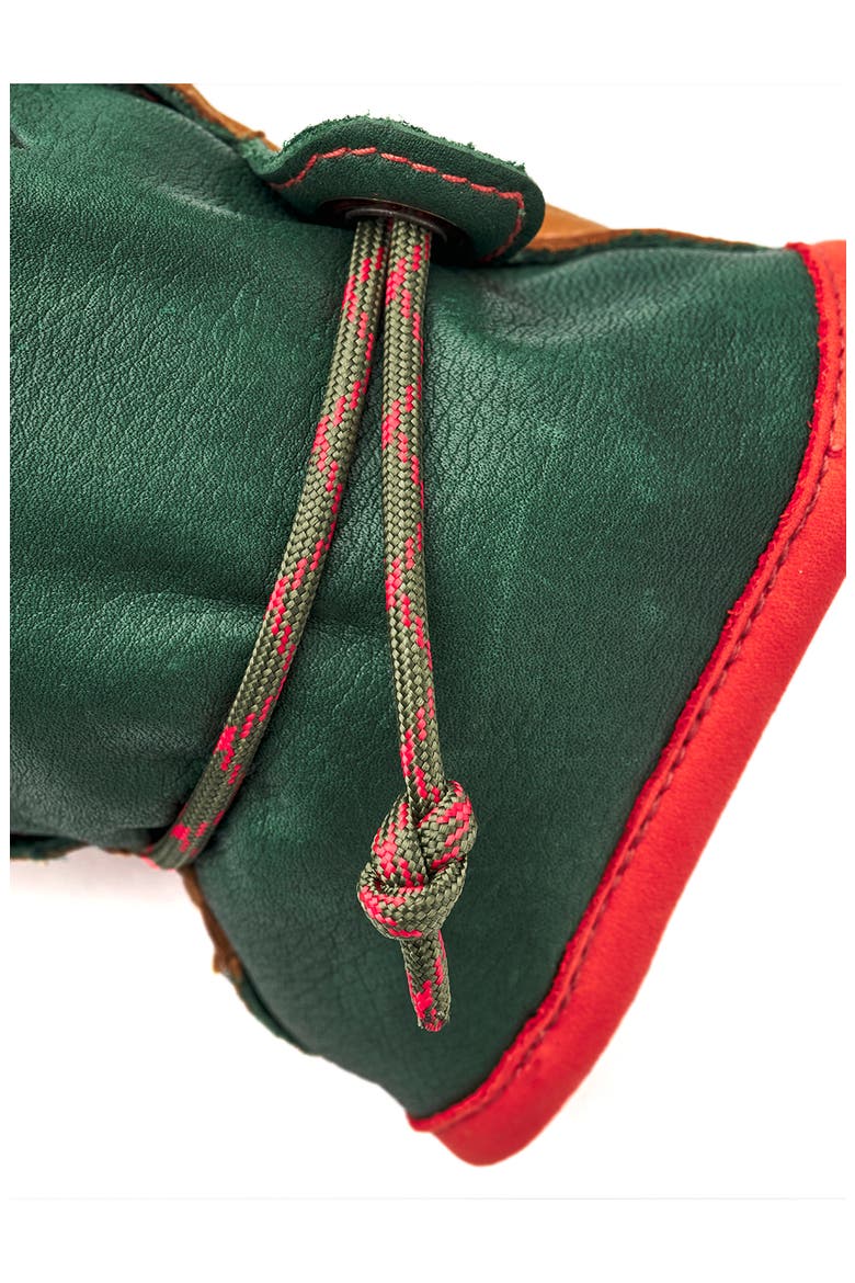 Wakayama Leather Gloves, Alternate, color, FOREST/ CORK