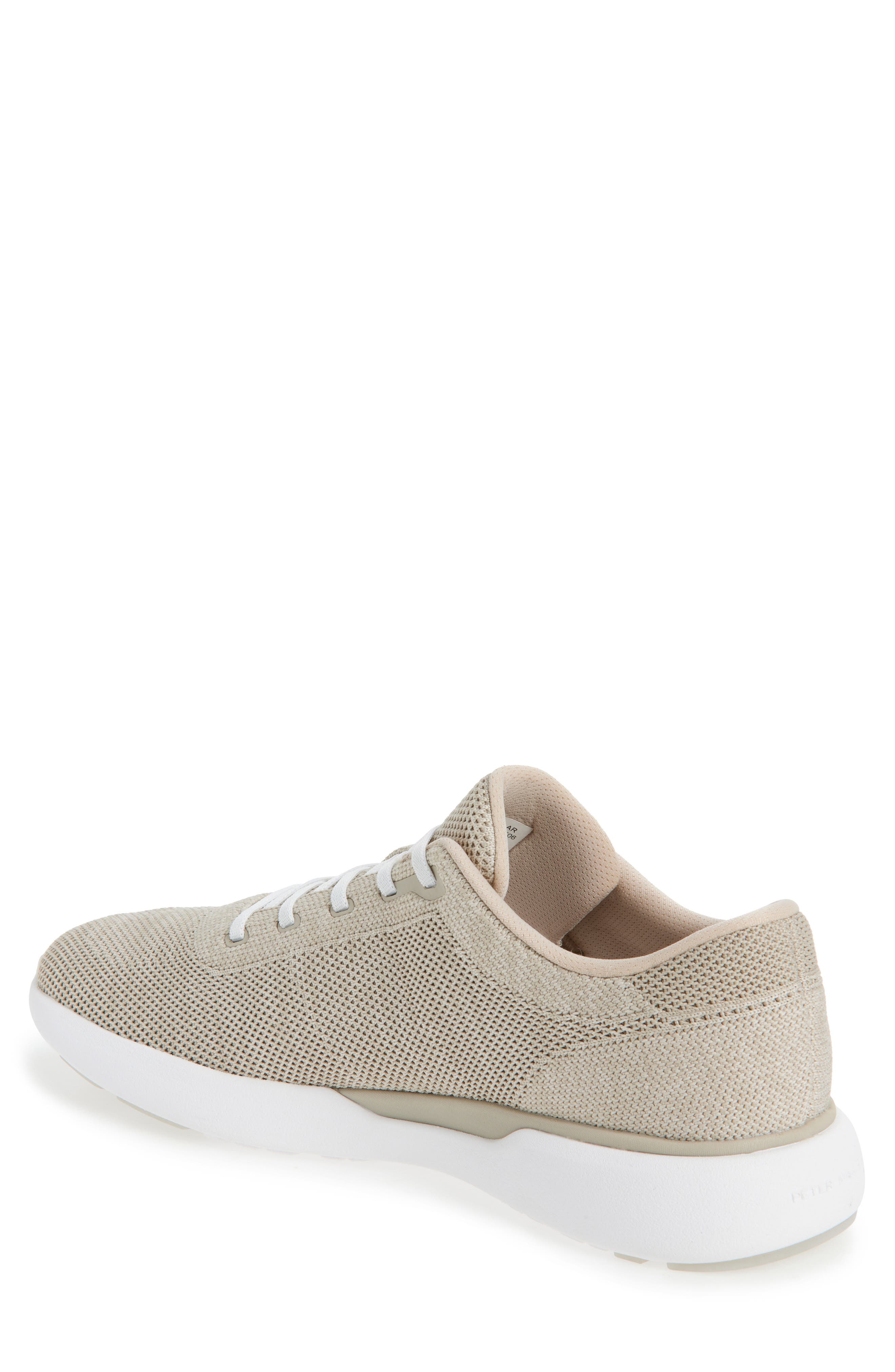 Peter Millar Glide v3 Knit Sneaker, Alternate, color, Stone