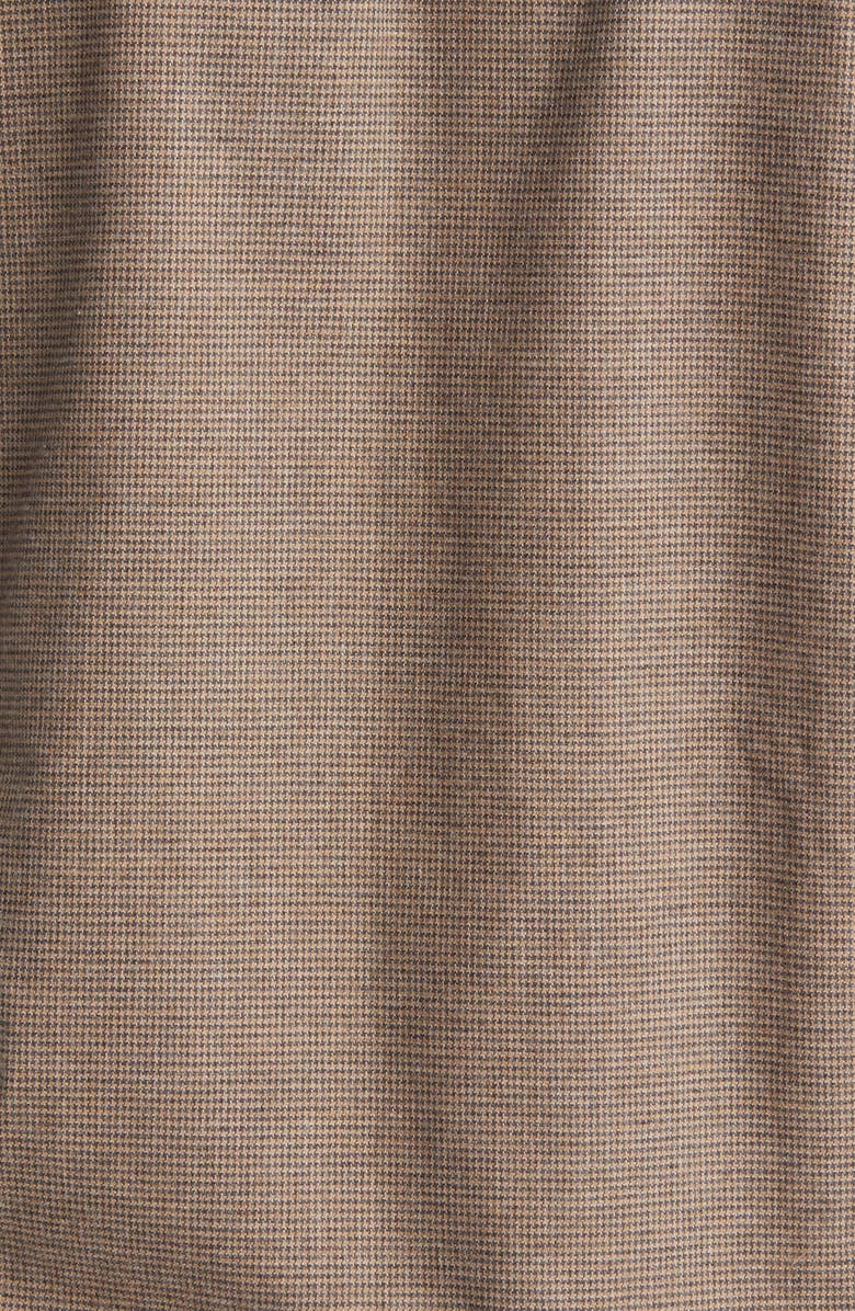 Nordstrom Trim Fit Houndstooth Dress Shirt, Alternate, color, 