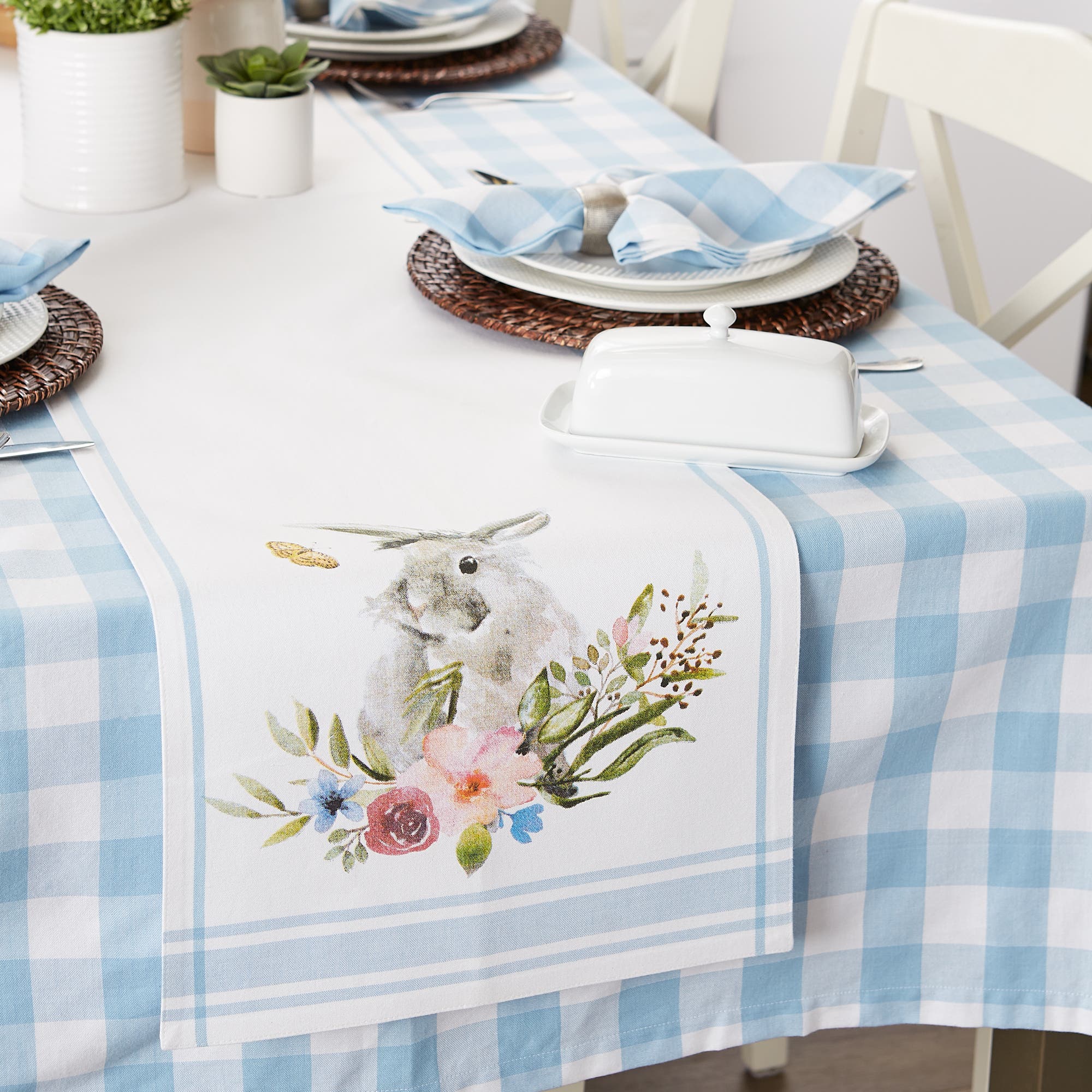 DII Garden Bunny Printed Table Runner | Nordstrom
