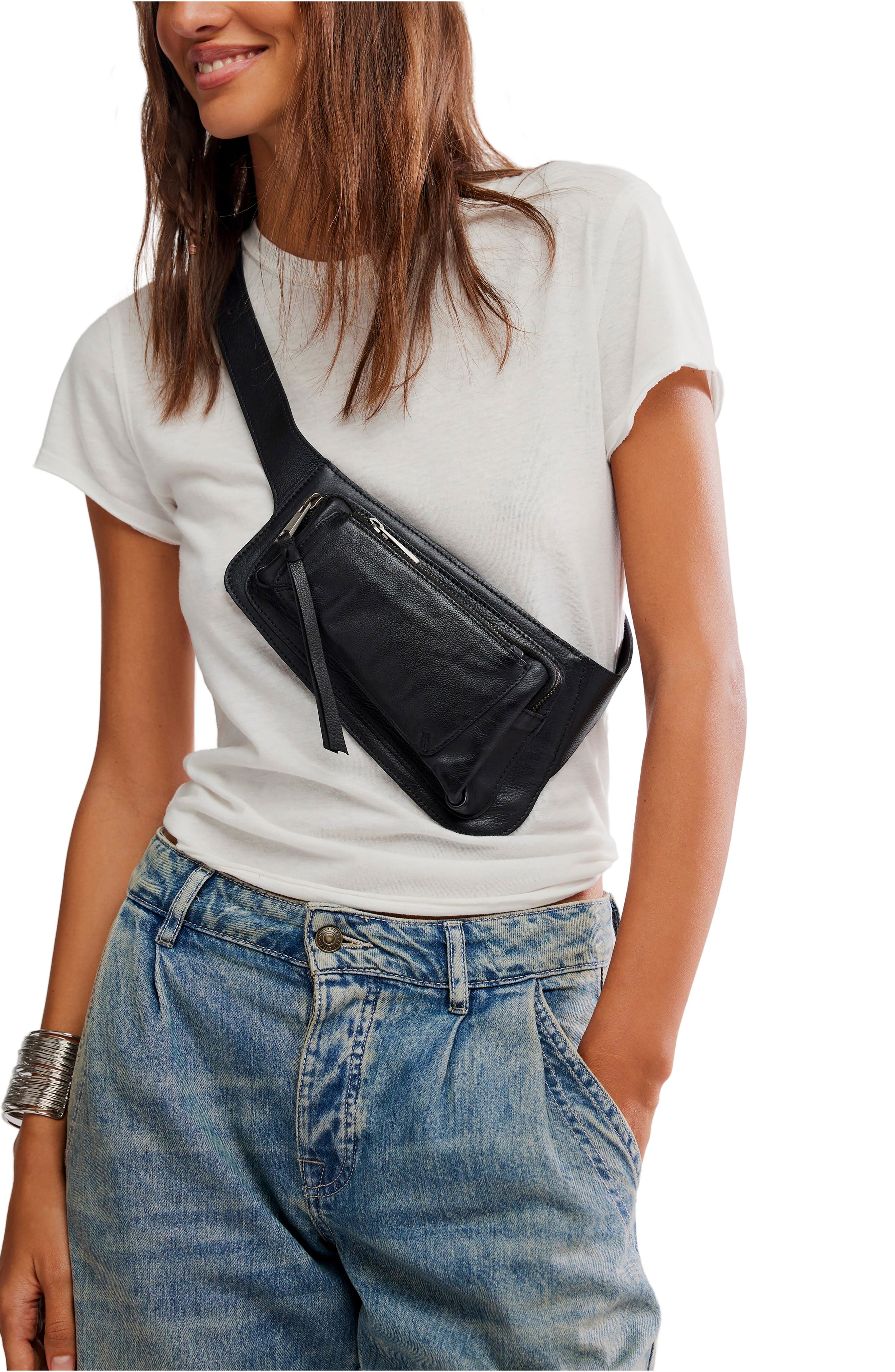 Free People Avalon Leather Sling Bag, Alternate, color, 