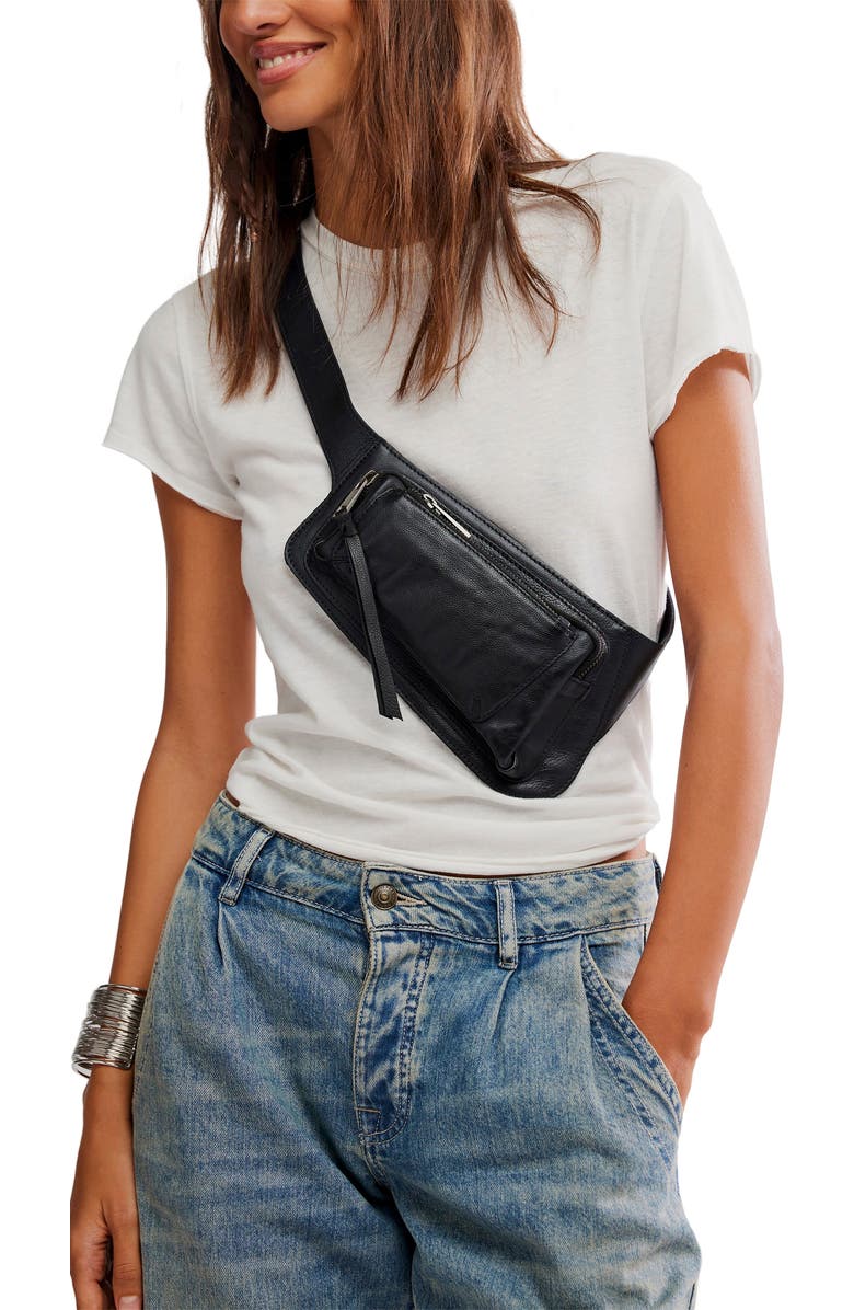 Free People Avalon Leather Sling Bag, Alternate, color,