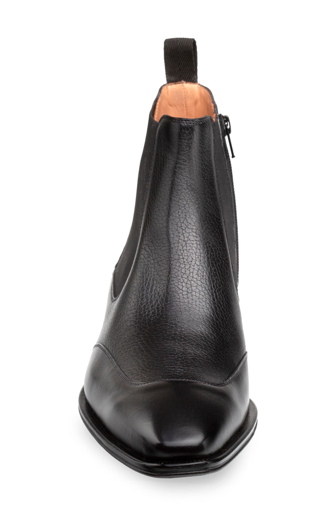 Mezlan Cadence Leather Side Zip Chelsea Boot (Men  display picture 1