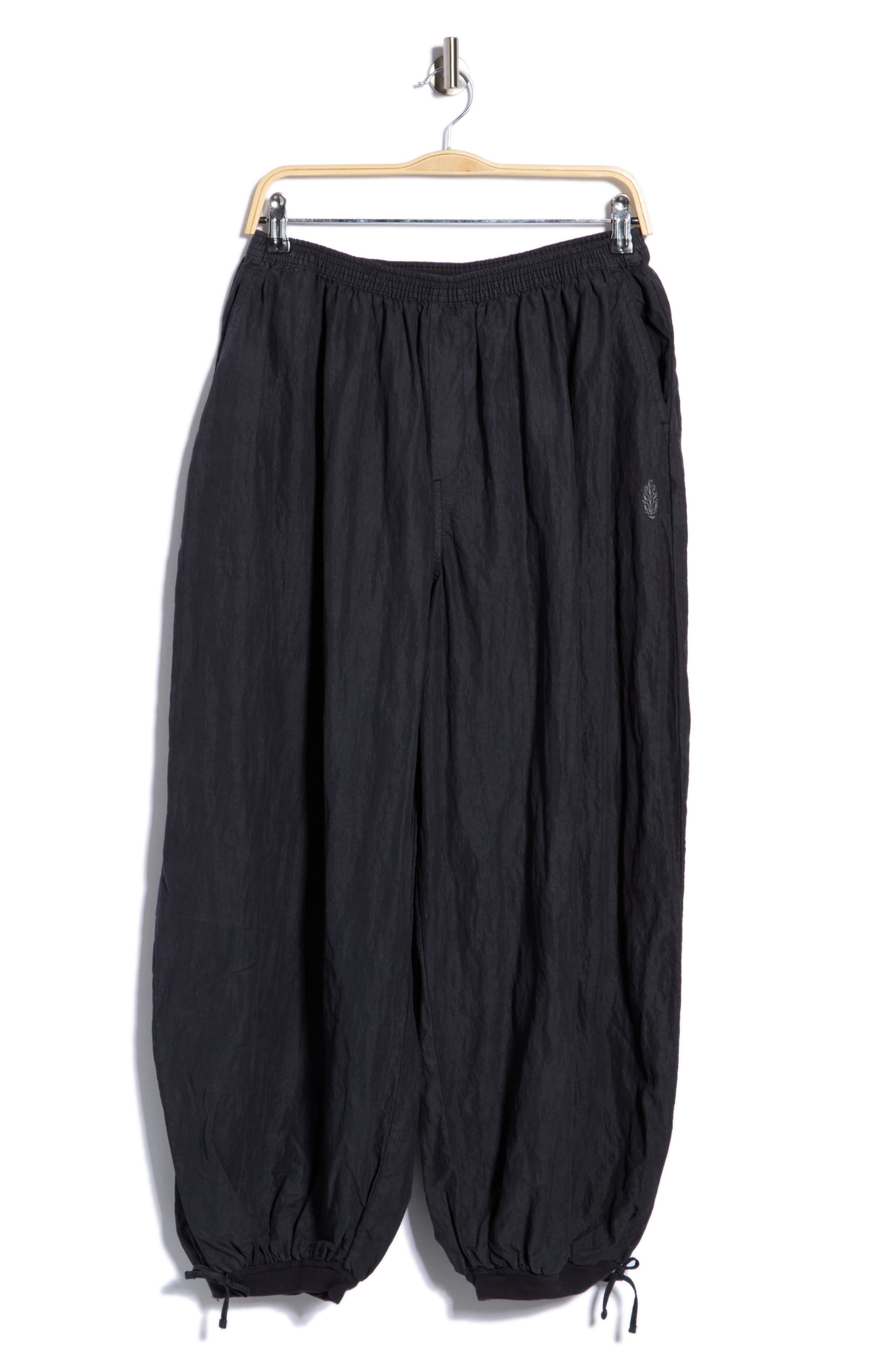 Free People On It High Waist Crop Joggers In Black