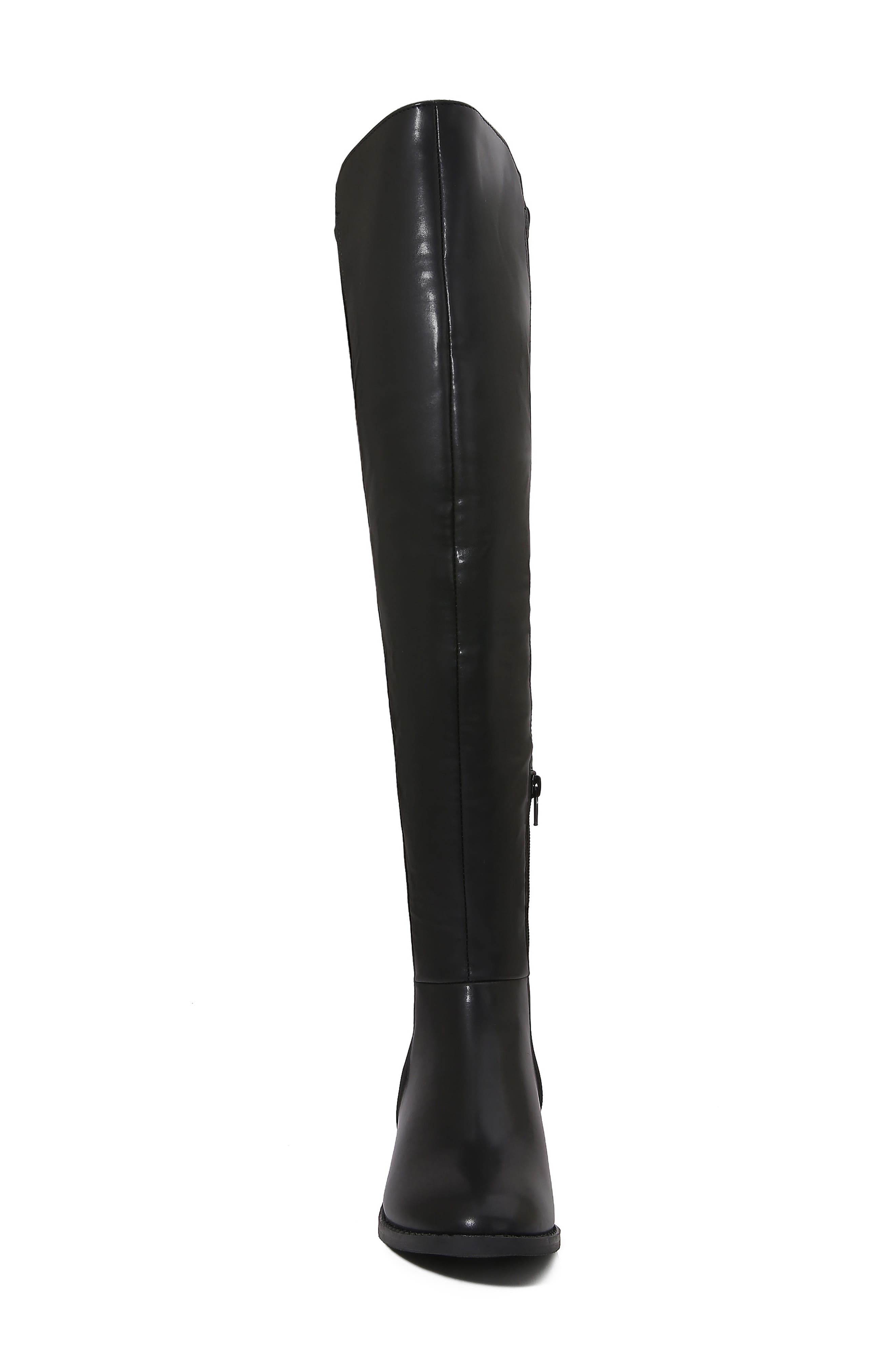 BERNESS Astrid Over the Knee Boot, Alternate, color, Astrid-Black Leather