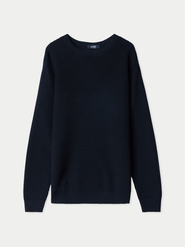 Gobi Cashmere Textured-Knit Silk Cashmere Sweater