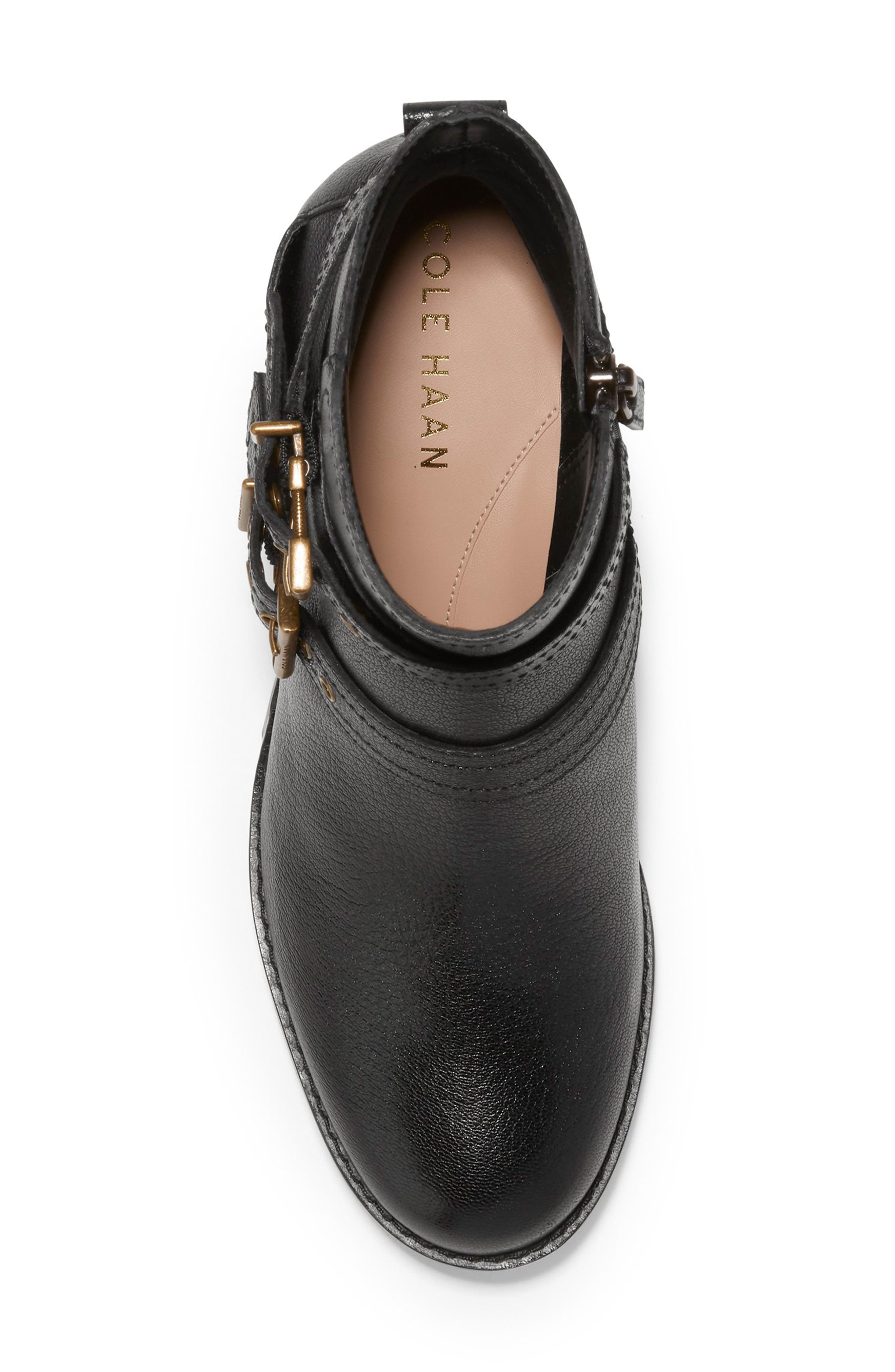 Cole Haan Foster Double Buckle Bootie, Alternate, color, 