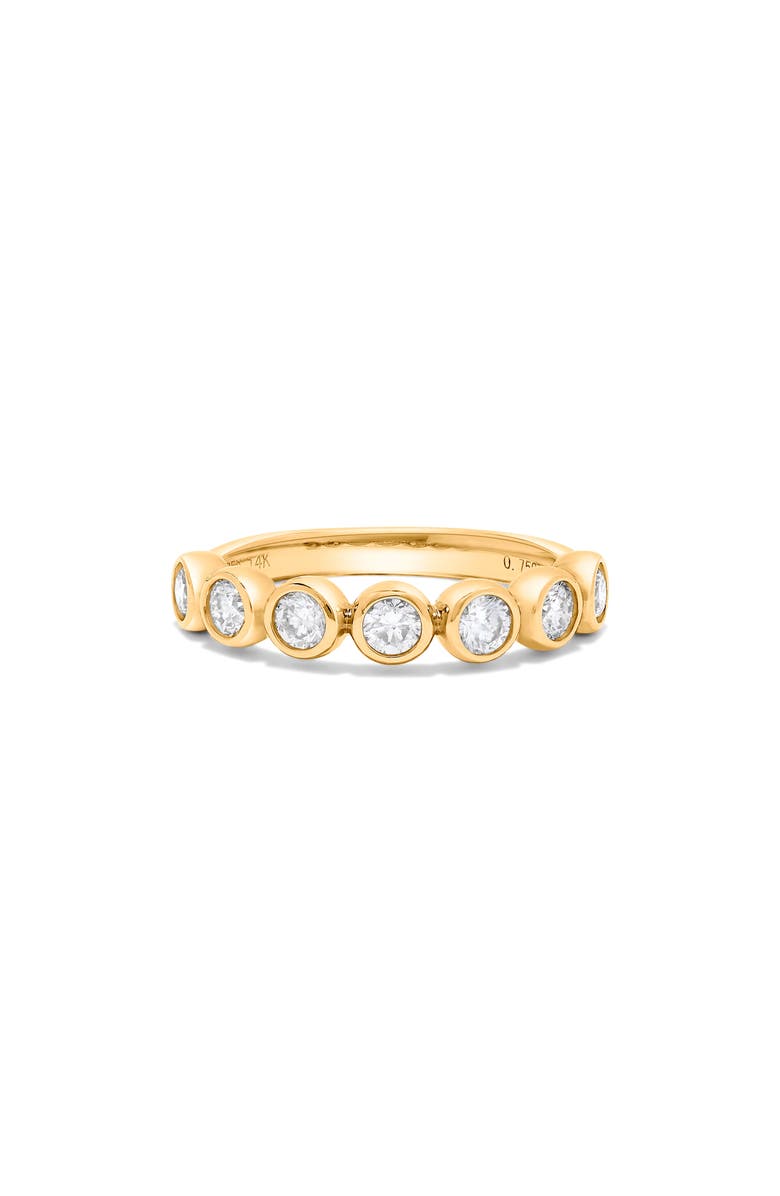 H.J. Namdar Bezel Set Diamond Stacking Ring - 0.75ct., Main, color,