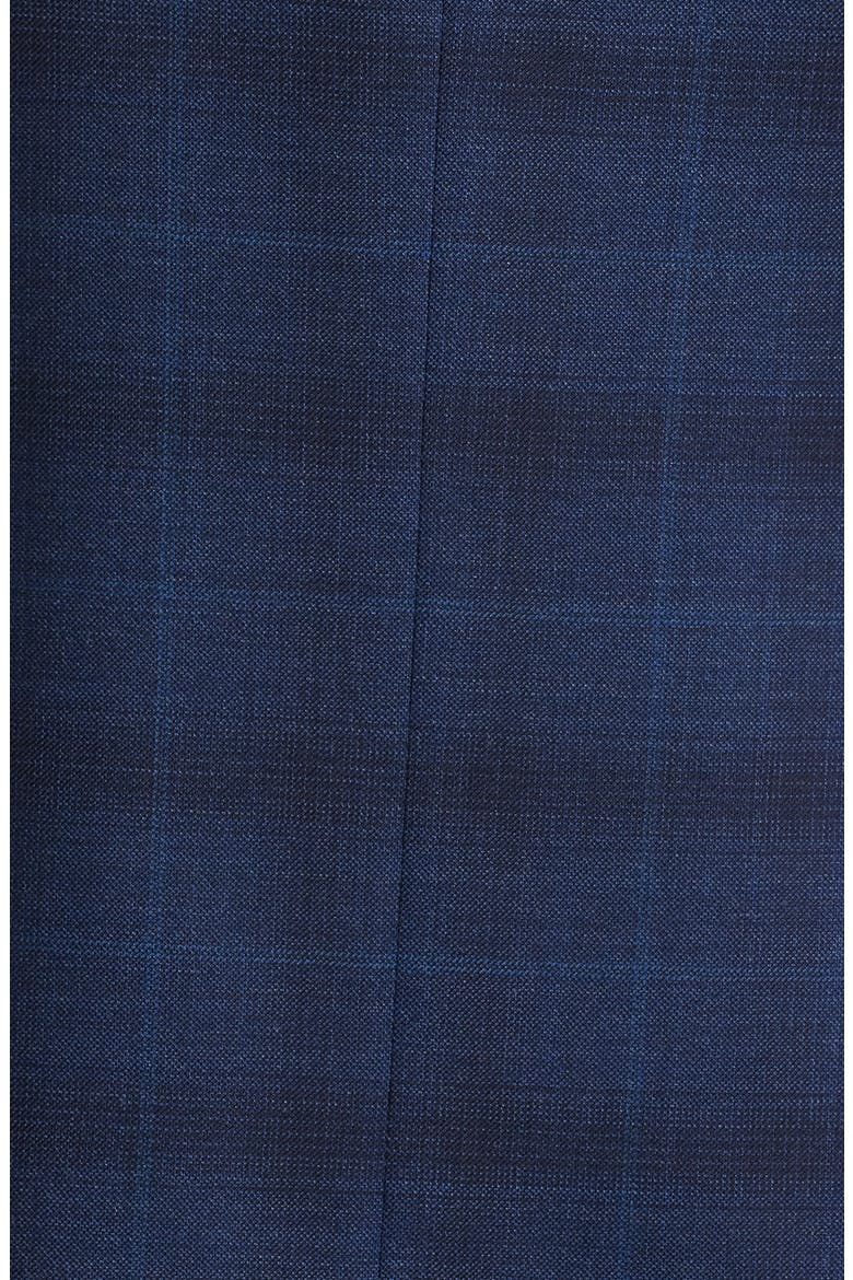 Siena Regular Fit Navy Ombré Check Super 130s Wool Sport Coat, Alternate, color, NAVY