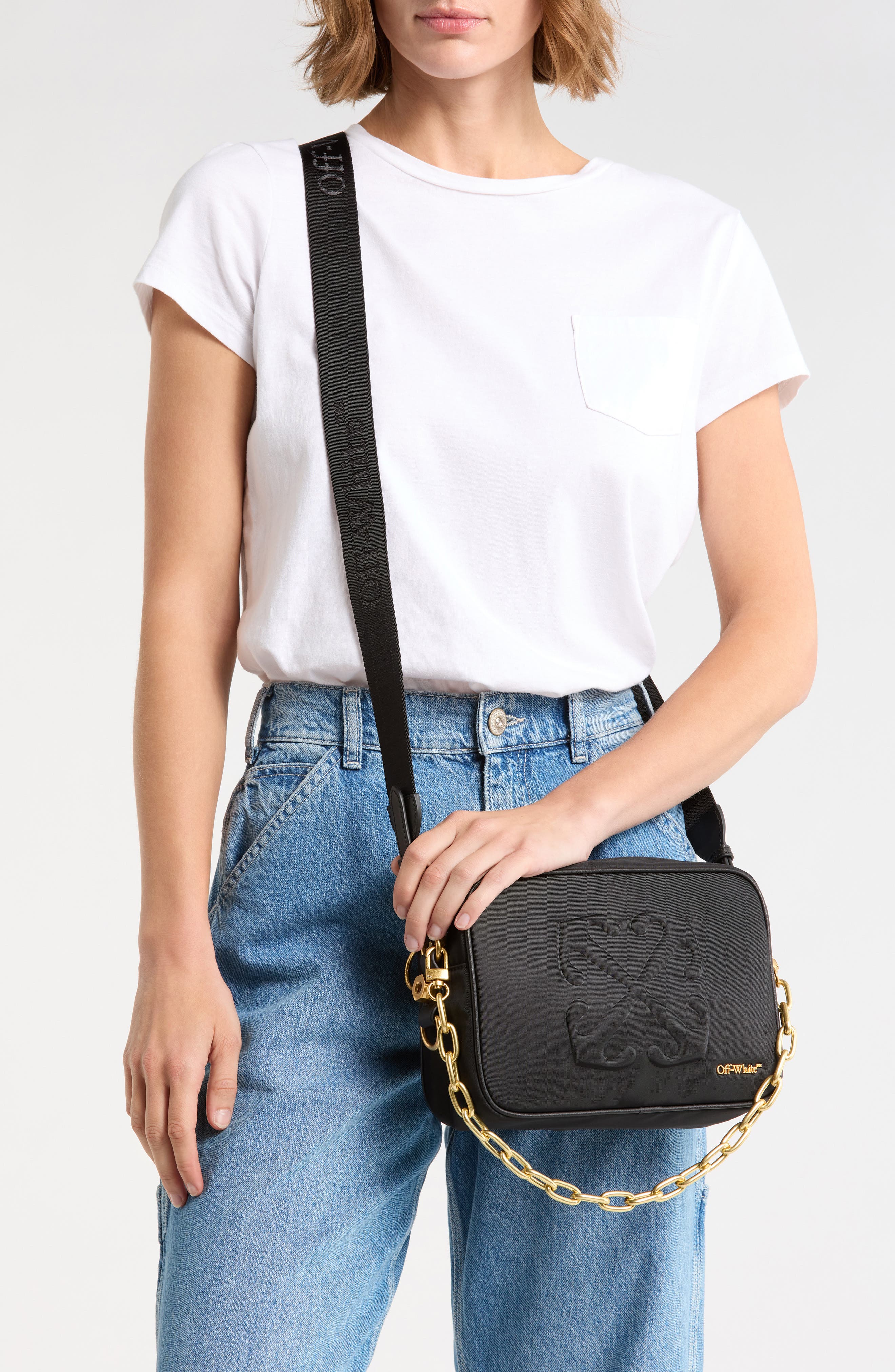 Off-White Medium Camera Crossbody Bag, Alternate, color, 