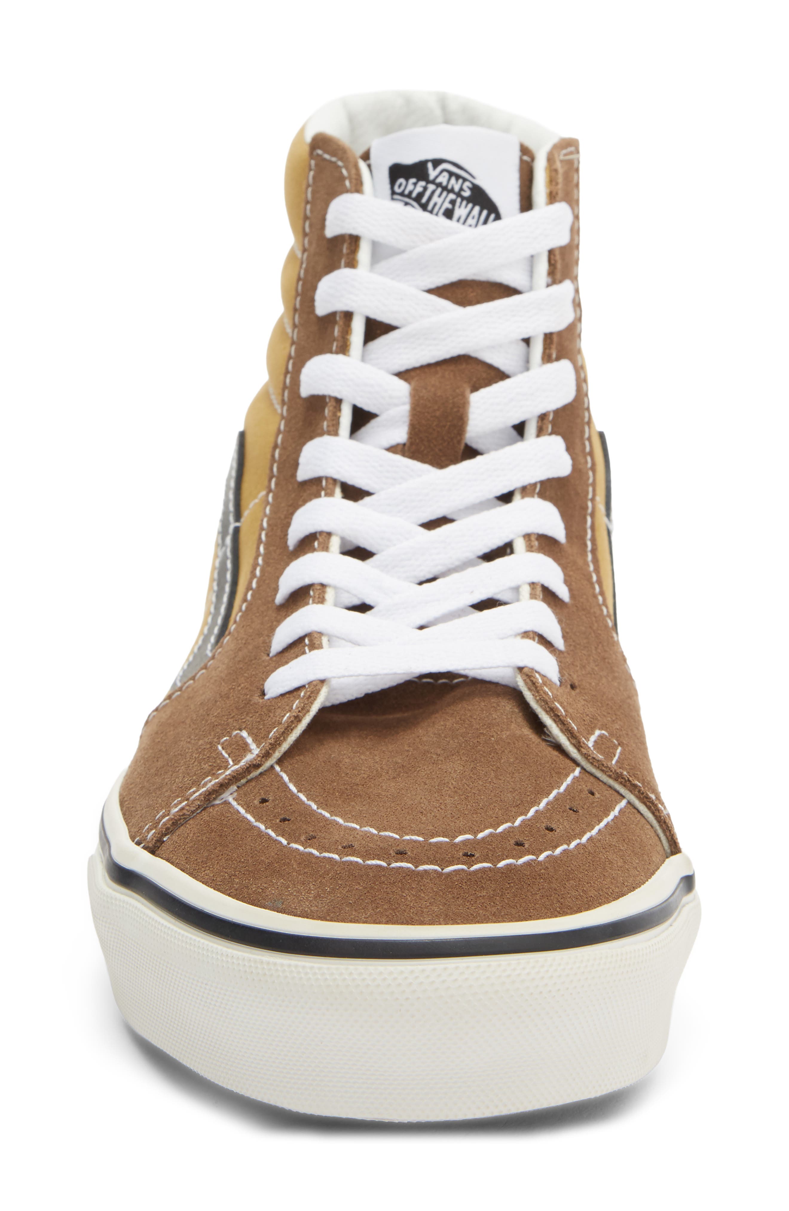 Sk8-Hi Sneaker, Alternate, color, BROWN/MULTI