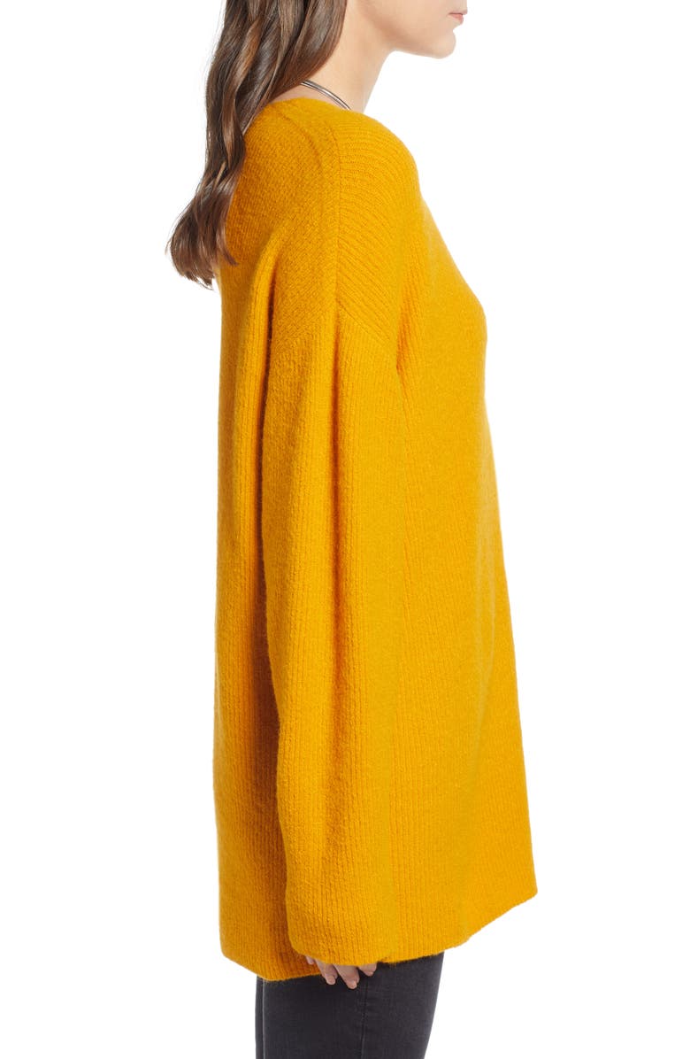 Something Navy Low Neckline Slouchy Pullover, Alternate, color,