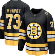 FANATICS Men's Fanatics Charlie McAvoy Black Boston Bruins Home Breakaway Player Jersey