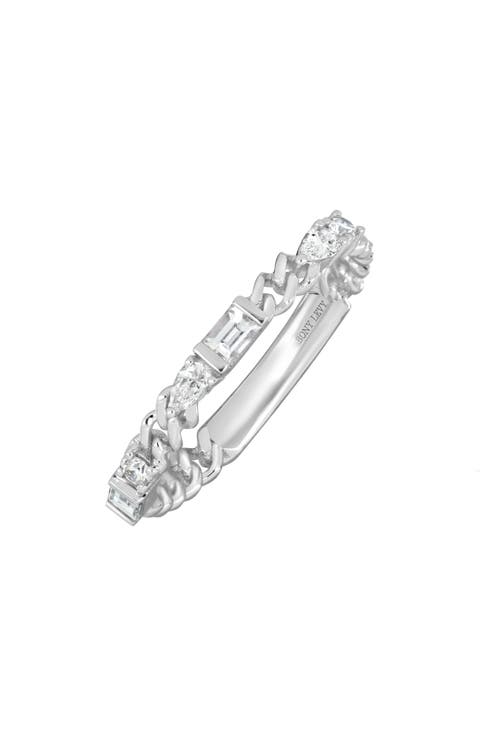 Maya Diamond Stacking Ring