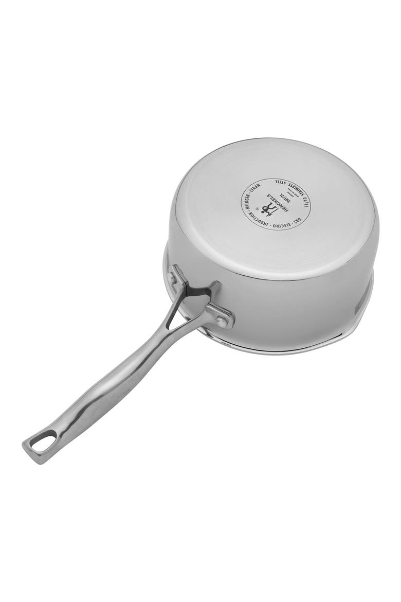 Clad H3 8-Inch Stainless Steel Saucepan, Alternate, color, STAINLESS STEEL