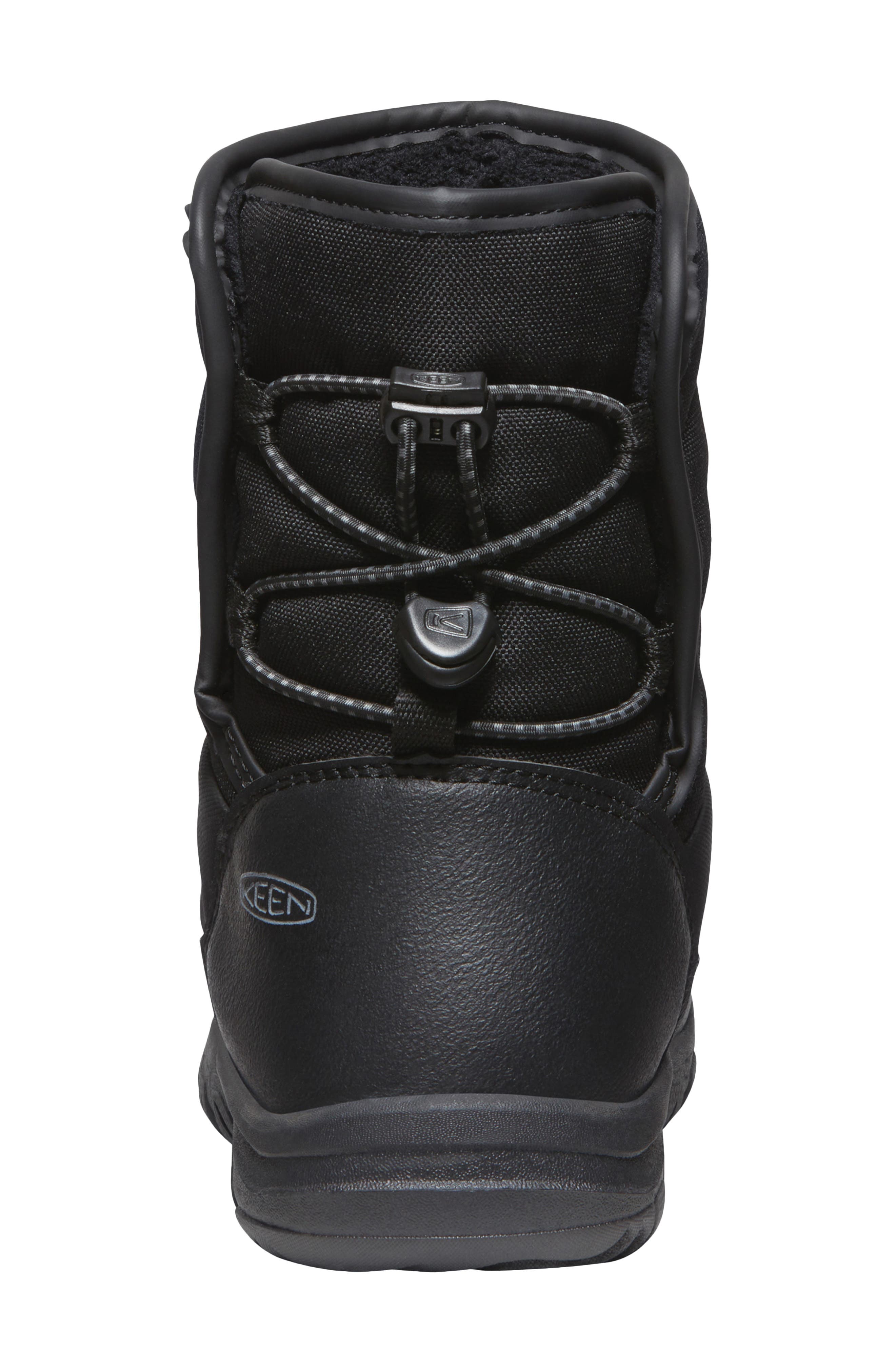 KEEN Kids' Puffrider Boot, Alternate, color, Black/ Steel Grey