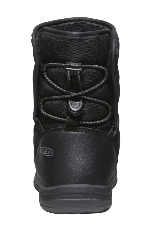 Keen Kids' Puffrider Boot In Black