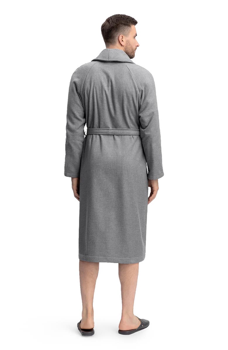Togas Aristo Men's Bathrobe, Alternate, color, Grey