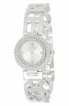 True Religion Crystal Logo Bracelet Strap Watch, 28mm