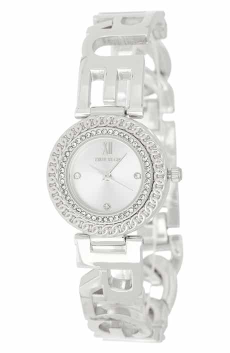 True Religion Crystal Logo Bracelet Strap Watch, 28mm