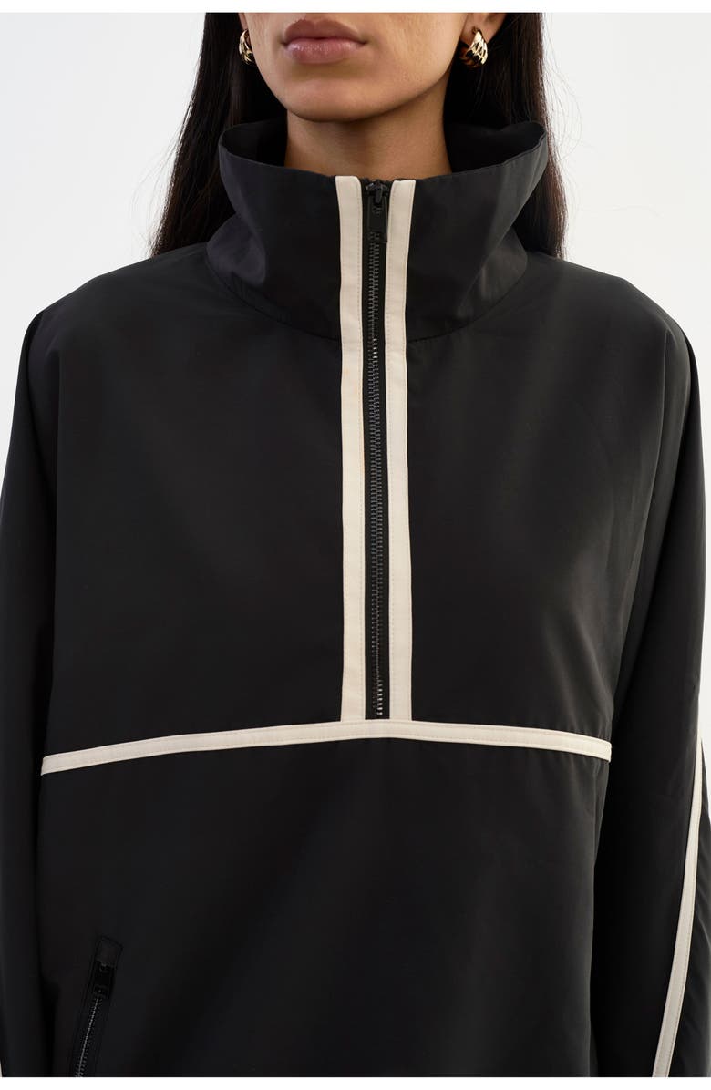 LAMARQUE Weslee | Half-Zip Pullover Jacket, Alternate, color, Black