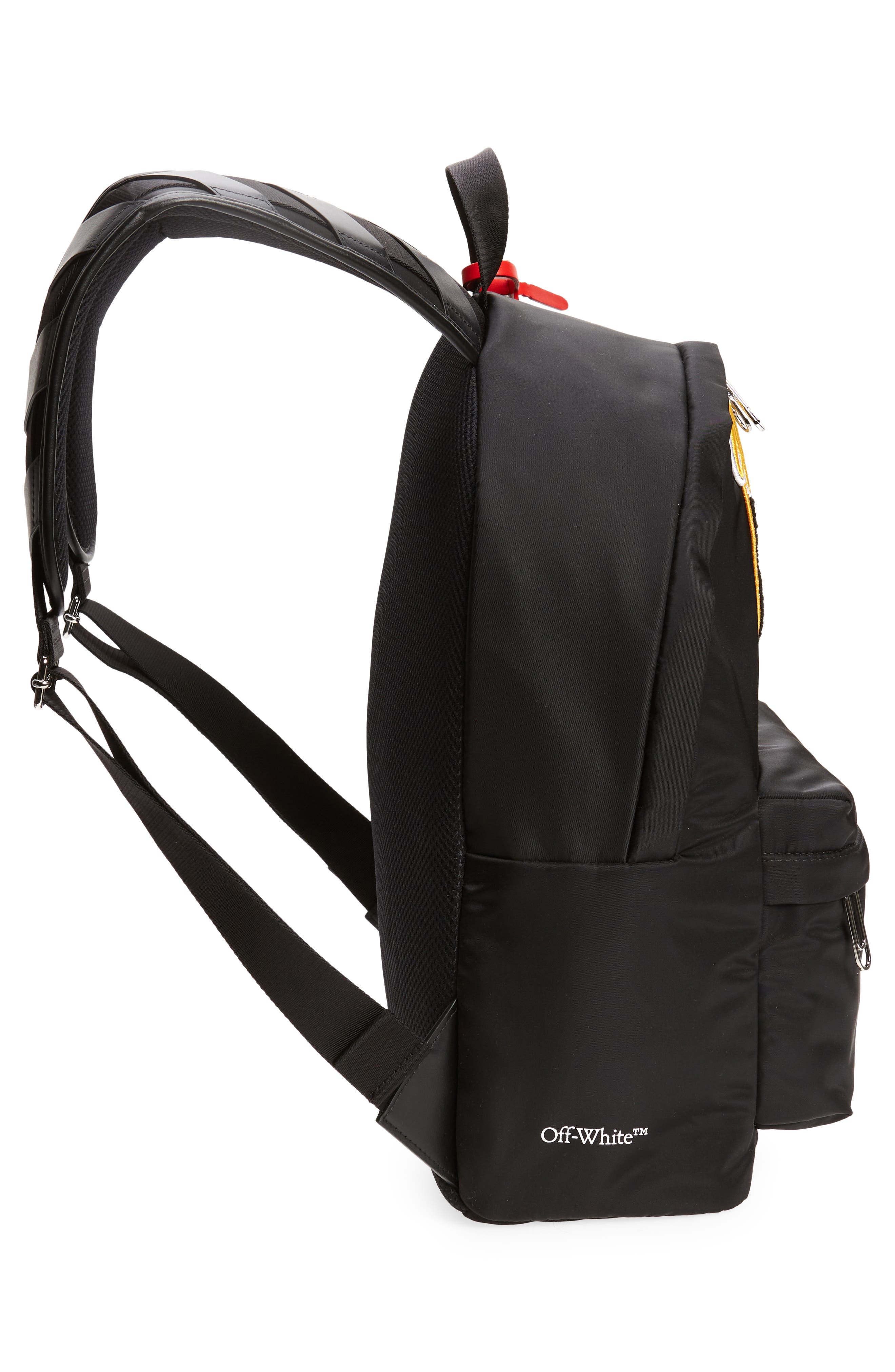 Off-White Hard Core Patch Backpack, Alternate, color, 